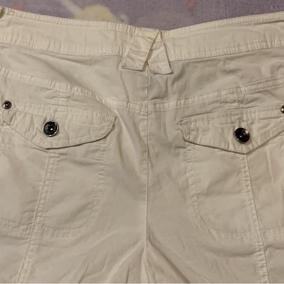 Y2K Cargo Drawstring Capris - Picture 4 of 8